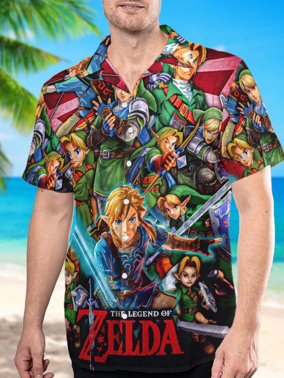 The Legend of Zelda Unisex Hawaiian Shirt