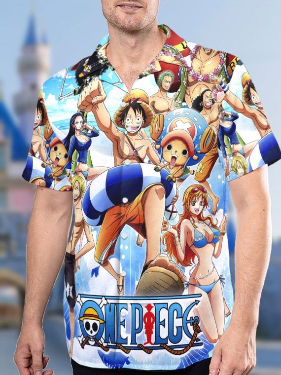 One Piece Character Universal Summer Beach Vacation Hawaiian Shirt RE