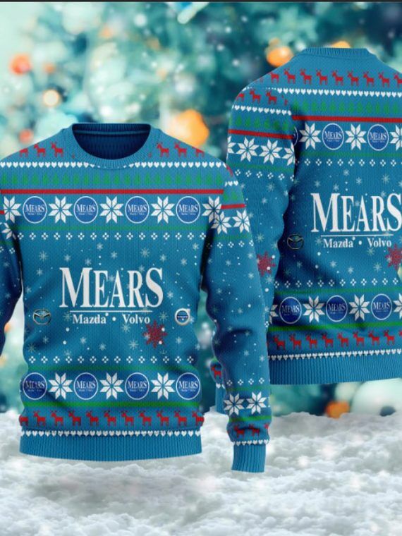 Custom Logo Company Ugly Christmas Sweater, Custom Name Xmas Sweatshirt, Personalized Ugly Sweater 2024, Ugly Sweater With Picture