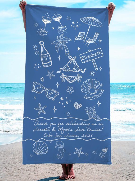 40 Beach Towel 30"x60"